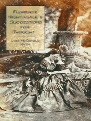 cover image of Florence Nightingale's Suggestions for Thought